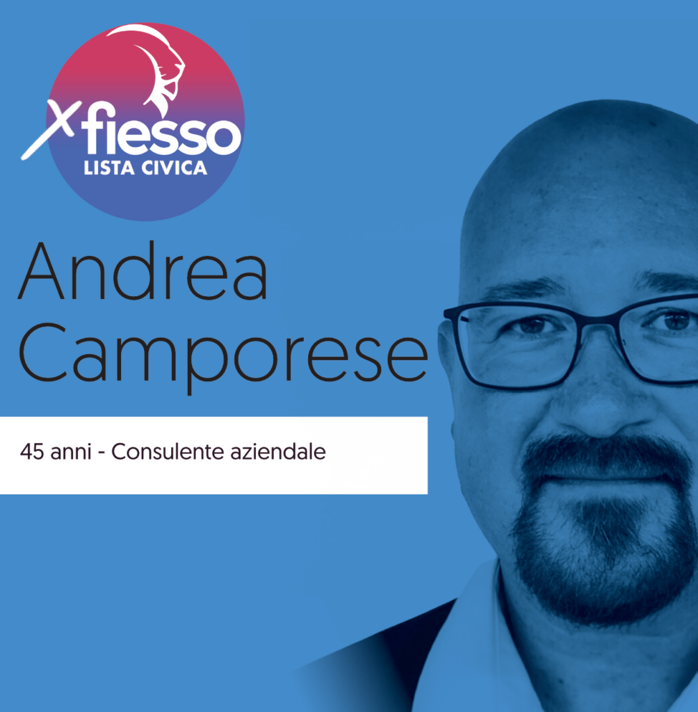 Andrea Camporese per la lista civica PerFiesso
